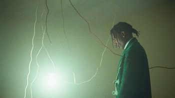 Movie still from “A$AP Rocky - Kids Turned Out Fine” (2019), directed by Dexter Navy – Medium shot, Low angle