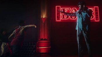 Movie still from “Gregory Porter - Revival” (2020), directed by Douglas Bernardt – Wide shot, Low angle
