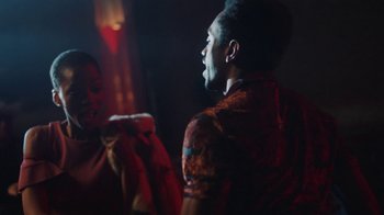 Movie still from “Gregory Porter - Revival” (2020), directed by Douglas Bernardt – Medium shot, Over the shoulder angle