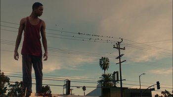 Movie still from “Gregory Porter - Revival” (2020), directed by Douglas Bernardt – Wide shot, Low angle