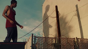 Movie still from “Gregory Porter - Revival” (2020), directed by Douglas Bernardt – Extreme Wide shot, Low angle