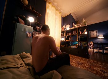 Movie still from “DJ Pone (ft. Blasé) - All I Want” (2023), directed by Benoît Marzouvanlian – Wide shot, High angle