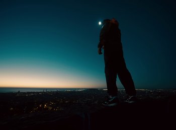 Movie still from “DJ Pone (ft. Blasé) - All I Want” (2023), directed by Benoît Marzouvanlian – Extreme Wide shot, Low angle