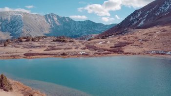 Movie still from “THEY. - U-RITE” (2017), directed by Jack Begert – Extreme Wide shot, High angle