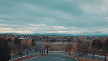 Movie still from “THEY. - U-RITE” (2017), directed by Jack Begert – Extreme Wide shot, High angle