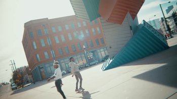 Movie still from “THEY. - U-RITE” (2017), directed by Jack Begert – Extreme Wide shot, Low angle