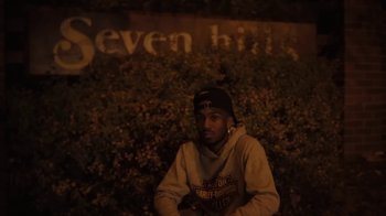 Movie still from “THEY. - U-RITE” (2017), directed by Jack Begert – Medium shot, Low angle