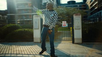 Movie still from “Downtown Kayoto - Lite” (2023), directed by Joe Howat – Medium shot, Low angle