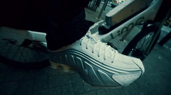 Movie still from “Downtown Kayoto - Lite” (2023), directed by Joe Howat – Extreme Close Up shot, Low angle