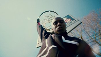 Movie still from “Downtown Kayoto - Lite” (2023), directed by Joe Howat – Medium shot, Low angle