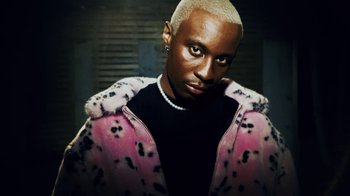 Movie still from “Downtown Kayoto - Lite” (2023), directed by Joe Howat – Close Up shot, High angle