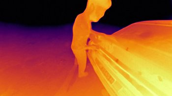 Movie still from “Oddworld x Souly - wzf / maybach” (2024), directed by Florian Christopher – Extreme Close Up shot, High angle