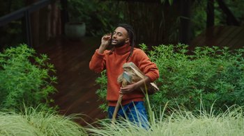 Movie still from “Aminé - Charmander” (2021), directed by Jack Begert – Medium shot, Low angle