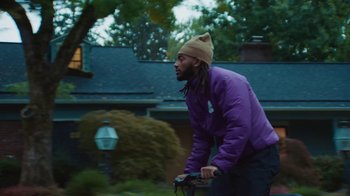 Movie still from “Aminé - Charmander” (2021), directed by Jack Begert – Medium shot, Low angle