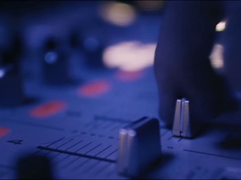 Movie still from “Lil Uzi Vert - Just Wanna Rock” (2022), directed by Gibson Hazard – Extreme Close Up shot, Low angle