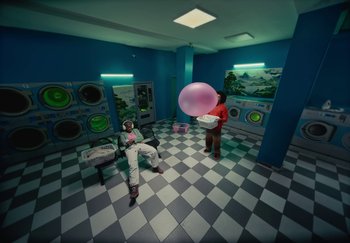 Movie still from “ONHA - KODAK” (2024), directed by Nitram – Wide shot, Low angle