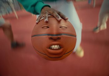 Movie still from “ONHA - KODAK” (2024), directed by Nitram – Extreme Close Up shot, Low angle