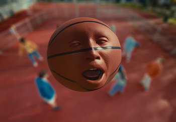 Movie still from “ONHA - KODAK” (2024), directed by Nitram – Extreme Close Up shot, Low angle