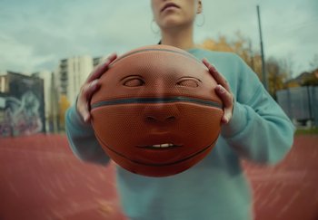 Movie still from “ONHA - KODAK” (2024), directed by Nitram – Extreme Close Up shot, High angle