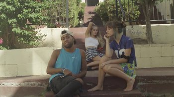 Movie still from “Yung Jake - Unfollow” (2014), directed by Yung Jake – Medium shot, Low angle