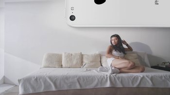 Movie still from “Yung Jake - Unfollow” (2014), directed by Yung Jake – Wide shot, Low angle