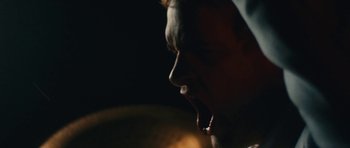 Movie still from “aexattack - Next Year” (2021), directed by Jetski – Extreme Close Up shot, Low angle