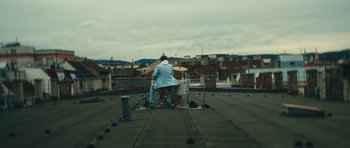 Movie still from “aexattack - Next Year” (2021), directed by Jetski – Extreme Wide shot, High angle