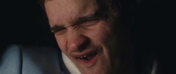 Movie still from “aexattack - Next Year” (2021), directed by Jetski – Extreme Close Up shot, Low angle