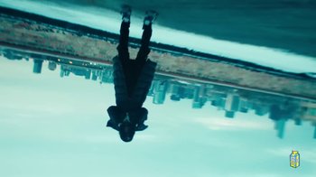 Movie still from “Polo G - GNF (OKOKOK)” (2021), directed by Cole Bennett – Wide shot, Overhead angle