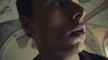 Movie still from “Elderbrook - Why Do We Shake In The Cold?” (2020), directed by Jara Moravec – Extreme Close Up shot, Low angle