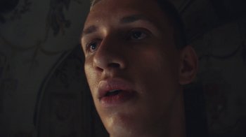 Movie still from “Elderbrook - Why Do We Shake In The Cold?” (2020), directed by Jara Moravec – Close Up shot, Low angle