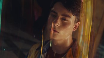 Movie still from “Elderbrook - Why Do We Shake In The Cold?” (2020), directed by Jara Moravec – Close Up shot, Low angle