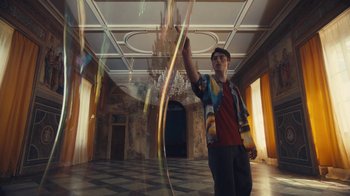 Movie still from “Elderbrook - Why Do We Shake In The Cold?” (2020), directed by Jara Moravec – Wide shot, Low angle
