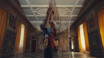 Movie still from “Elderbrook - Why Do We Shake In The Cold?” (2020), directed by Jara Moravec – Medium shot, Low angle