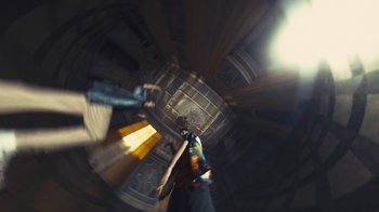 Movie still from “Elderbrook - Why Do We Shake In The Cold?” (2020), directed by Jara Moravec – Extreme Wide shot, Overhead angle