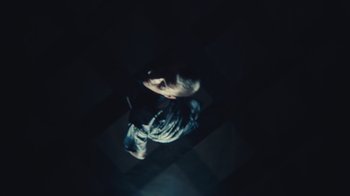 Movie still from “Elderbrook - Why Do We Shake In The Cold?” (2020), directed by Jara Moravec – Wide shot, Overhead angle