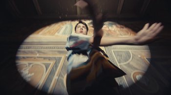 Movie still from “Elderbrook - Why Do We Shake In The Cold?” (2020), directed by Jara Moravec – Wide shot, Low angle