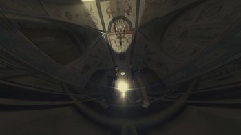 Movie still from “Elderbrook - Why Do We Shake In The Cold?” (2020), directed by Jara Moravec – Extreme Wide shot, Overhead angle