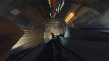 Movie still from “Elderbrook - Why Do We Shake In The Cold?” (2020), directed by Jara Moravec – Extreme Wide shot, Overhead angle