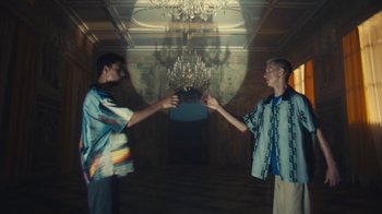 Movie still from “Elderbrook - Why Do We Shake In The Cold?” (2020), directed by Jara Moravec – Medium shot, Low angle
