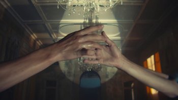 Movie still from “Elderbrook - Why Do We Shake In The Cold?” (2020), directed by Jara Moravec – Extreme Close Up shot, Overhead angle