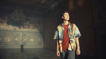 Movie still from “Elderbrook - Why Do We Shake In The Cold?” (2020), directed by Jara Moravec – Medium shot, Low angle