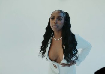 Movie still from “Metro Boomin & Future - Superhero (Heroes & Villains)” (2022) – Close Up shot, Low angle