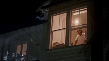 Movie still from “BENEE - Never Ending” (2022), directed by Devan Narsai – Medium shot, Low angle