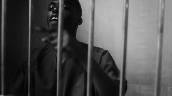 Movie still from “Vince Staples - Norf Norf” (2015), directed by Vince Staples – Medium shot, Overhead angle