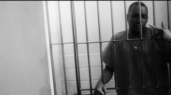 Movie still from “Vince Staples - Norf Norf” (2015), directed by Vince Staples – Medium shot, High angle