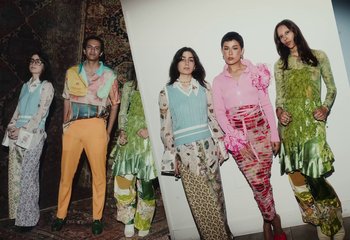 Movie still from “Saint Levant - Nails” (2023), directed by Mattias Russo-Larsson – Medium shot, Low angle