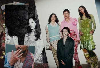 Movie still from “Saint Levant - Nails” (2023), directed by Mattias Russo-Larsson – Medium shot, Overhead angle