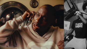 Movie still from “Downtown Kayoto - Changed it” (2023), directed by Joe Howat – Close Up shot, Low angle