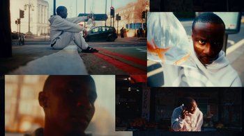 Movie still from “Downtown Kayoto - Changed it” (2023), directed by Joe Howat – Wide shot, Low angle